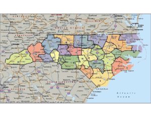 Districts Map_2018 – AMERICAN LEGION DEPARTMENT OF NORTH CAROLINA